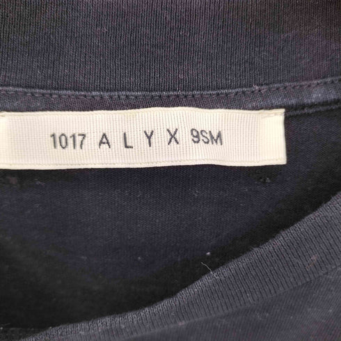 アリクス 1017 ALYX 9SM SERIGRAPHIC LOGO S/S TEE セリグラフィックロゴプリント クルーネックTシャツ カットソー メンズ  S